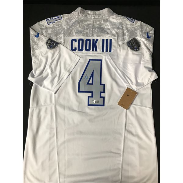 JAMES COOK III SIGNED BUFFALO BILLS CUSTOM JERSEY - ACE COA