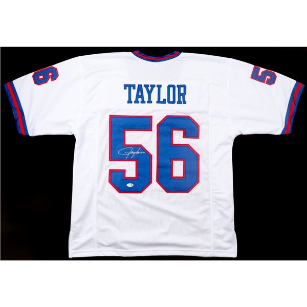 LAWRENCE TAYLOR SIGNED FOOTBALL JERSEY - JSA COA