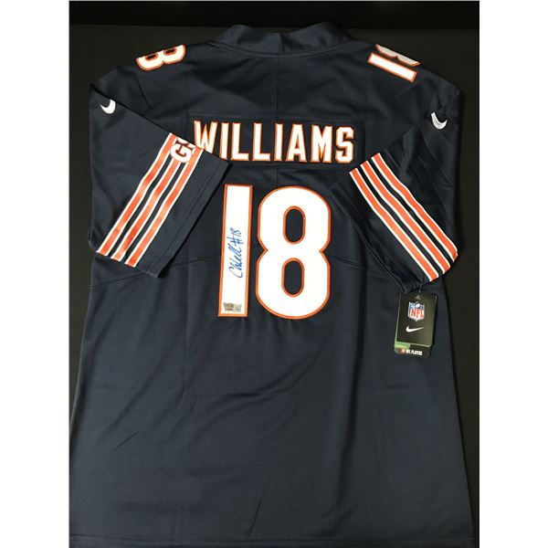 CALEB WILLIAMS SIGNED CHICAGO BEARS CUSTOM JERSEY - ACE COA