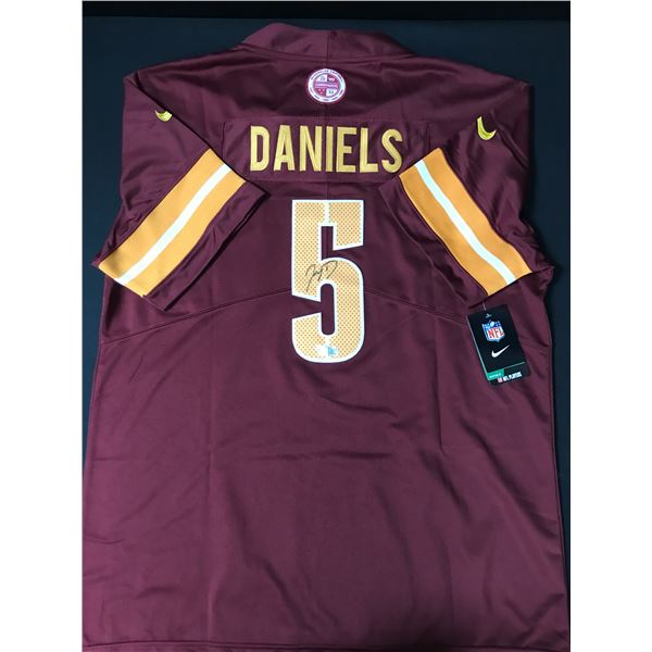 JAYDEN DANIELS SIGNED WASHINGTON COMMANDERS CUSTOM JERSEY - ACE COA