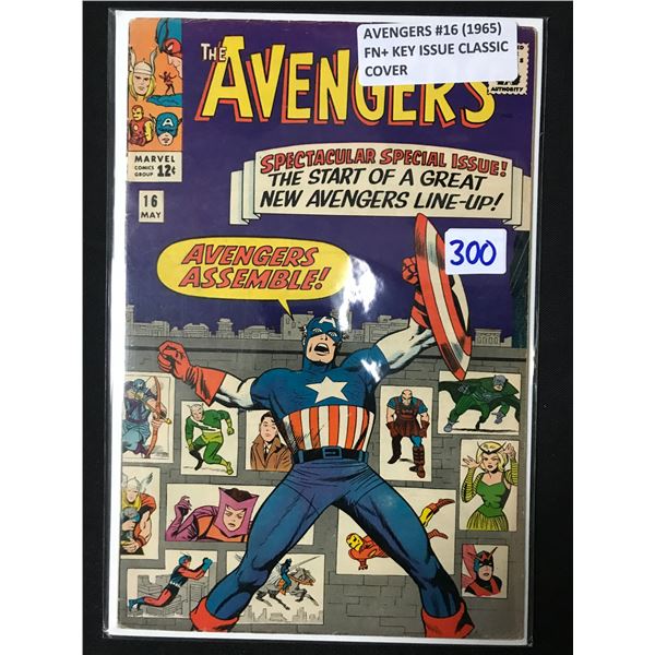 AVENGERS #16 (1965) FN+ - MARVEL COMICS