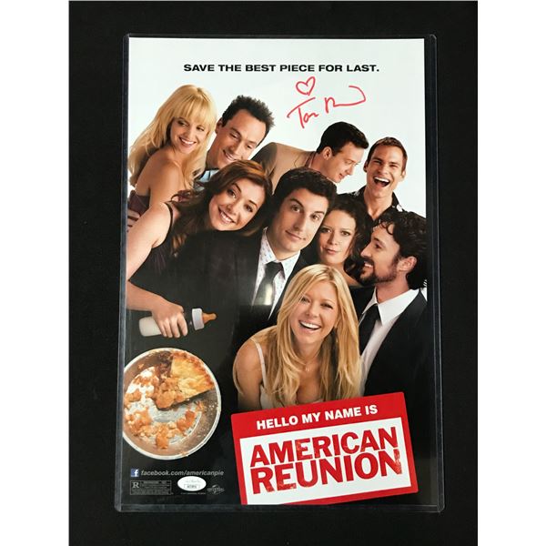 TARA REID SIGNED AMERICAN PIE 11 X 18 PICTURE - JSA COA