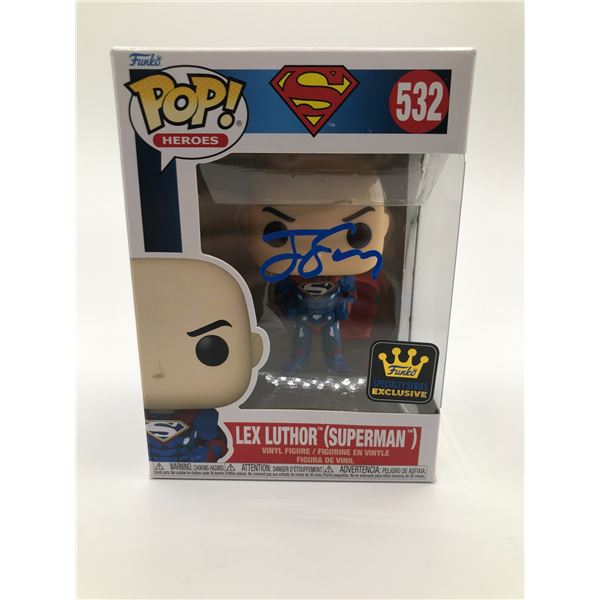 JESSE EISENBERG SIGNED LEX LUTHOR FUNKO POP - KB COA
