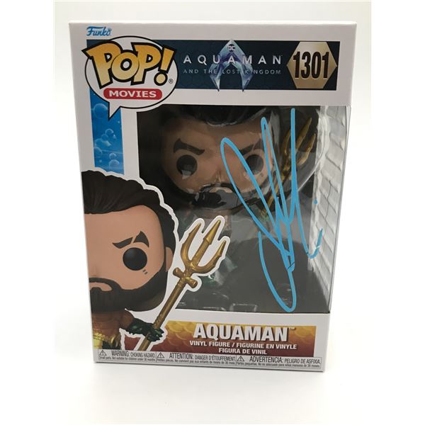 JASON MAMOA SIGNED AQUAMAN FUNKO POP - KB COA