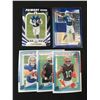 Image 1 : LOT OF 5 NFL TRADING CARDS INCLUDING 1 PATCH