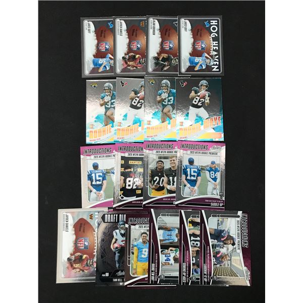 LOT OF LOOSE NFL TRADING CARDS