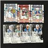 Image 1 : LOT OF 7 NFL ROOKIE TRADING CARDS