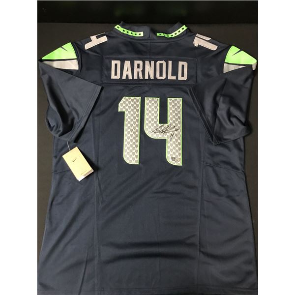 SAM DARNOLD SIGNED SEATTLE SEAHAWKS CUSTOM JERSEY - ACE COA