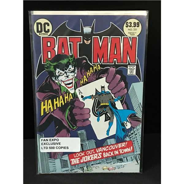 BATMAN #251 FAN EXPO EXCLUSIVE LIMITED TO 500 COPIES - DC COMICS