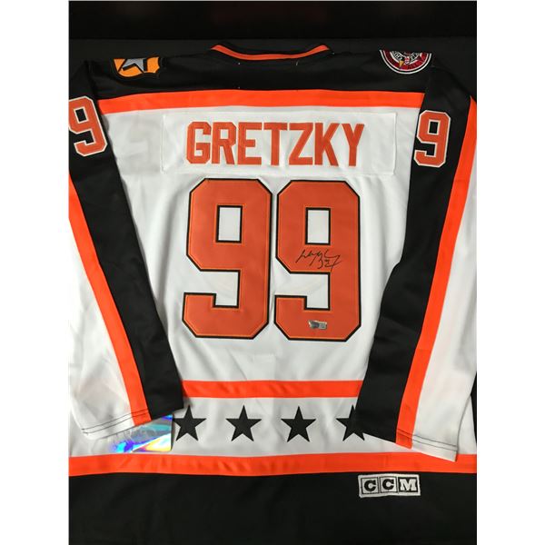 Wayne Gretzky SIGNED 1991 NHL ALL STAR GAME CUSTOM JERSEY - ACE COA