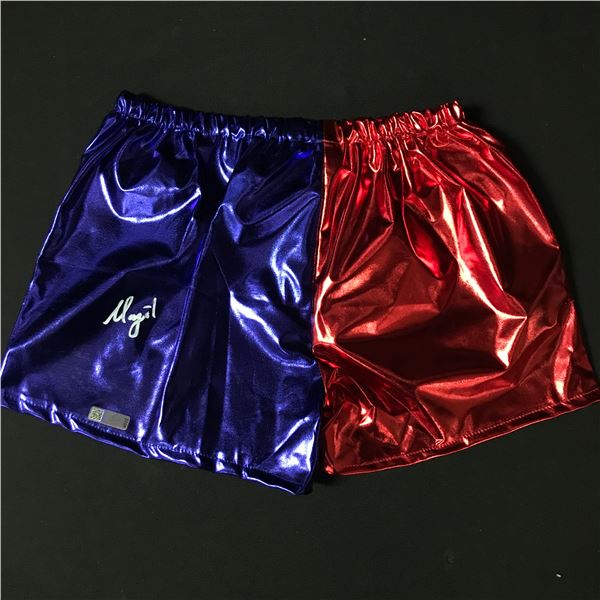 MARGOT ROBBIE SIGNED HARLEY QUINN SHORTS - CELEBRITY COA