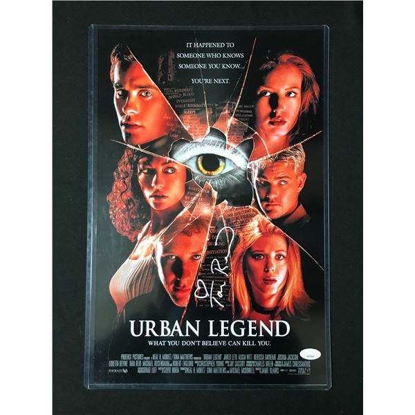 TARA REID SIGNED URBAN LEGENDS 11 X 18 PICTURE - JSA COA