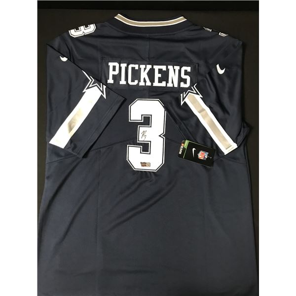 GEORGE PICKENS SIGNED DALLAS COWBOYS CUSTOM JERSEY - ACE COA
