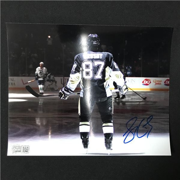 SIDNEY CROSBY SIGNED 8X10 - ACE COA