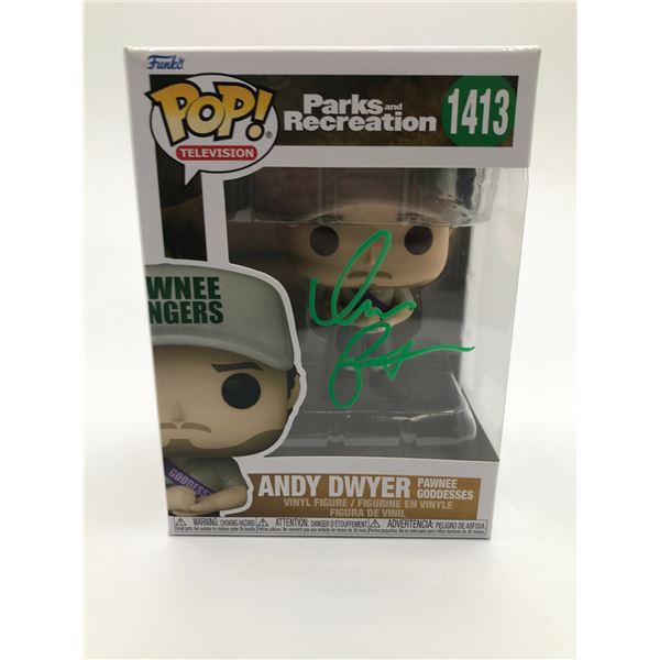 CHRIS PRATT SIGNED PARKS AND RECREATION FUNKO POP - KB COA