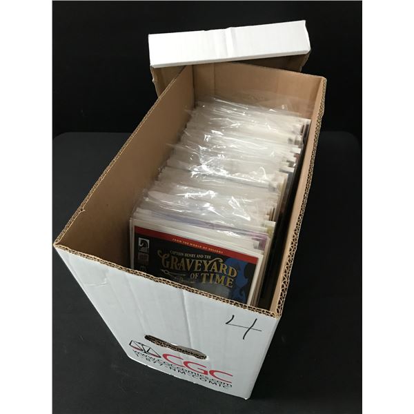 BOX OF MIXED COMICS BOOKS