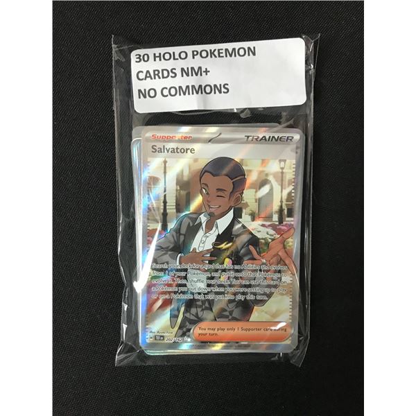 30 HOLO POKEMON CARDS NM+ NO COMMON