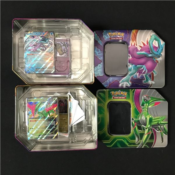 LOT OF 4 POKEMON TINS - BULK