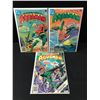 Image 1 : LOT OF 3 AQUAMAN COMICS #57-59 - DC COMICS