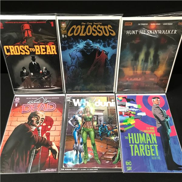 LOT OF 6 X #1 COMICS - VARIOUS TITLES AND PUBLISHERS
