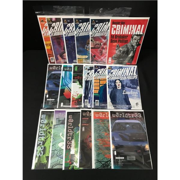 LOT OF 18 COMICS -  VARIOUS TITLES AND PUBLISHERS