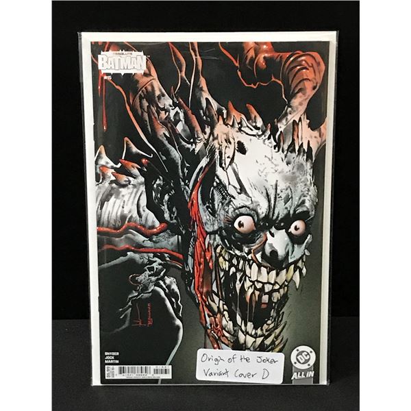 ABSOLUTE BATMAN #15 ORIGIN OF THE JOKER VARIANT D - DC COMICS