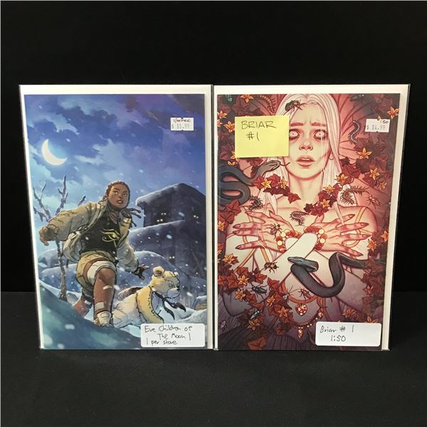 LOT OF 2 X #1 COMICS INCLUDING BRIAR 1:50 VARIANT