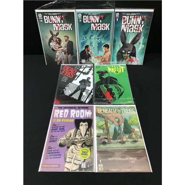 LOT OF 7 COMICS - VARIOUS TITLES AND PUBLISHERS