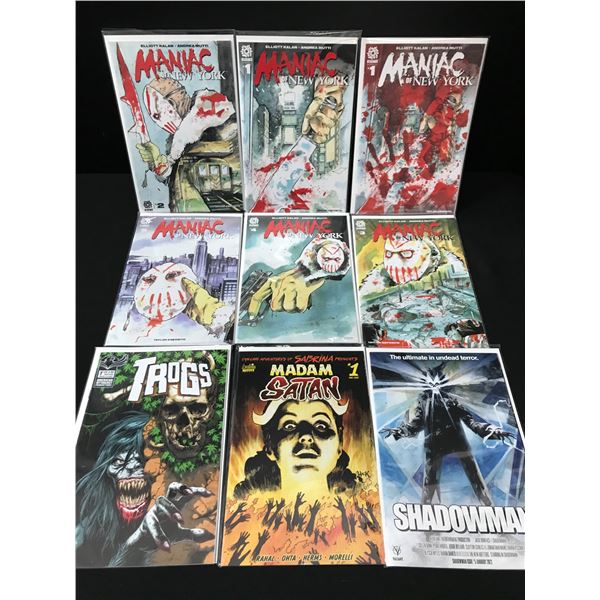 LOT OF 9 COMICS - VARIOUS TITLES AND PUBLISHERS
