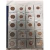 Image 1 : Large and small Canadian 1 cent coins, pull sheet