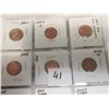 Image 3 : Large and small Canadian 1 cent coins, pull sheet