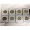 Image 4 : Eight special edition Canadian 1 dollar coins