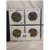 Image 2 : Eight special edition Canadian 2 dollar coins