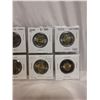 Image 4 : Eight special edition Canadian 2 dollar coins