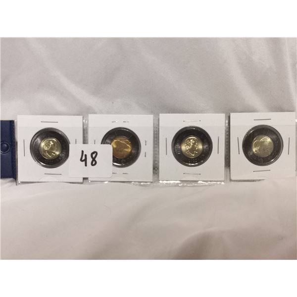 4 unc black toonies