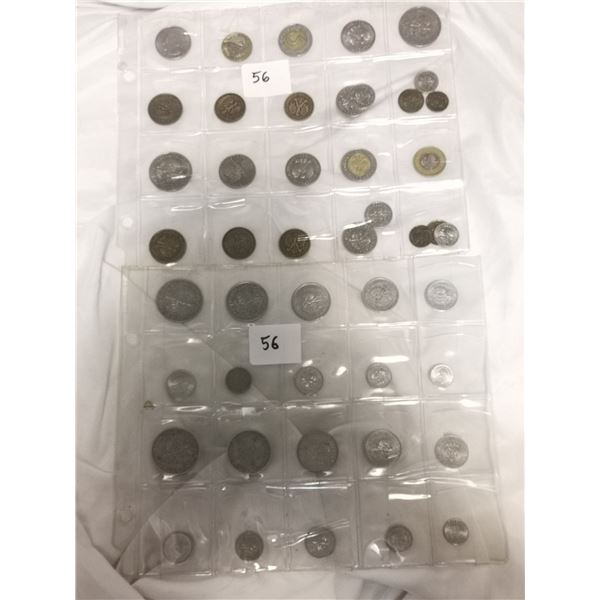 2 pages of coins from Poland