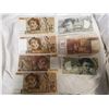 Image 1 : 7 French bank notes