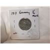 Image 2 : 1917 Silver German Half Mark Coin