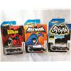 Image 1 : (3) Batman Hot Wheels Cars
