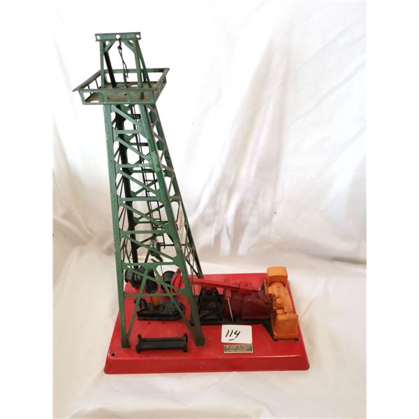 Old Lionel #455 Oil Derrick Pumper Model Toy