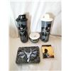 Image 1 : Batman Lot. Cards, Cups, Tin.