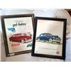 Image 1 : Mercury & Plymouth Original Car Ads, Framed