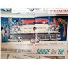 Image 2 : (5) 1950’s Large Size Original Car Ads
