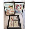 Image 1 : (3) Framed Cigarette Advertisements (inc. 2 original)