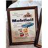 Image 3 : Two Mobil Oil Framed Original Ads