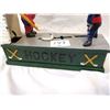 Image 2 : Cast Iron Hockey Mechanical Piggy Bank - as-is