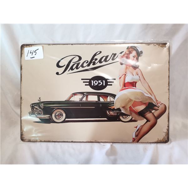 Packard Car Pin-Up Ad, 12x8”