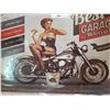 Image 2 : “Best Garage” Pin Up Advertising Tin Sign, 12x8”