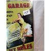 Image 2 : “My Garage My Rules” Pin Up Tin Sign, 12x8”