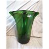 Image 2 : Blown Glass Designer Vase, 11.5” Tall